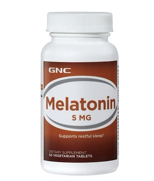 Melatonina 5mg GNC melatonin 60 tab