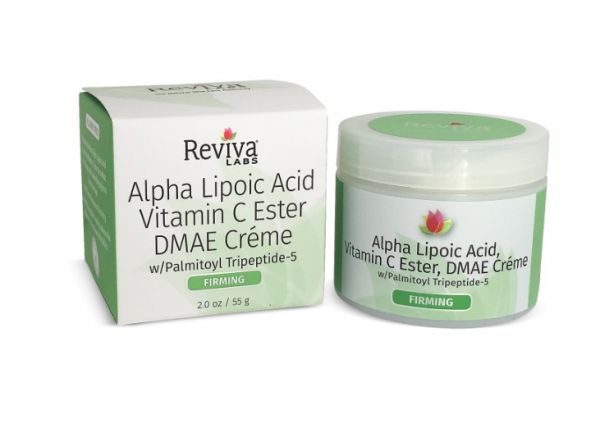Alpha Lipoic Acid Vitamin C Ester DMAE Créme reviva Labs