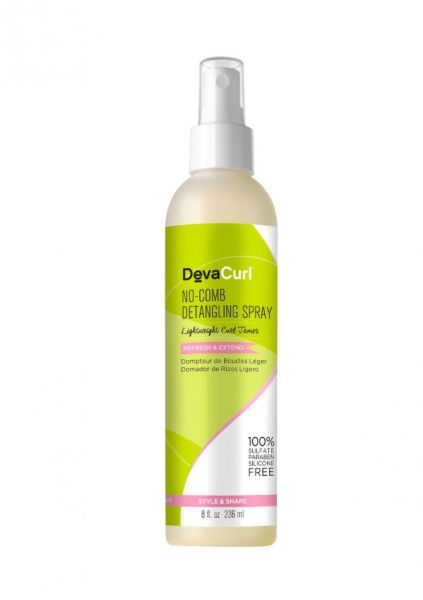 DevaCurl No-Comb Detangling Spray Lightweight Curl Tamer