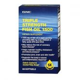 GNC Triple Strength Fish Oil 1500 60 cap