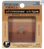 Physicians Formula Shimmer Strips Custom Bronzer, Blush and Eye Shadow, Sunset Strip 2455