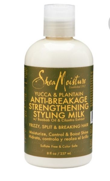 Yucca & Plantain Anti-Breakage Strengthening Styling Milk 237 mls