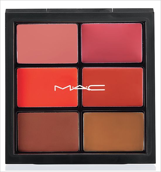 PRO LIP PALETTE MAC BATONS 6 EDITORIALS ORANGES