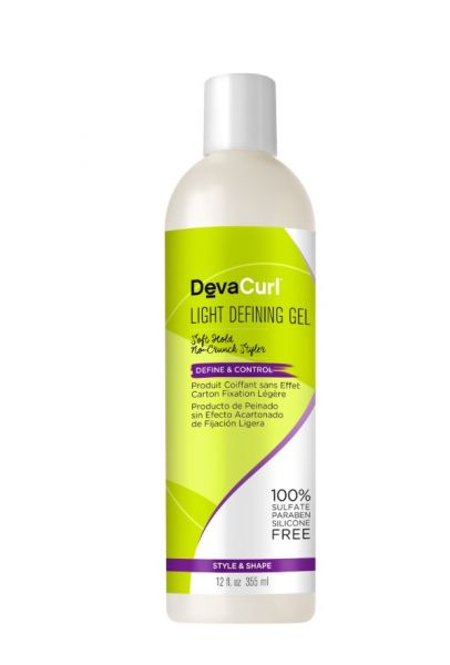 DevaCurl Light Defining Gel deva curl Sem sulfato 355 mls