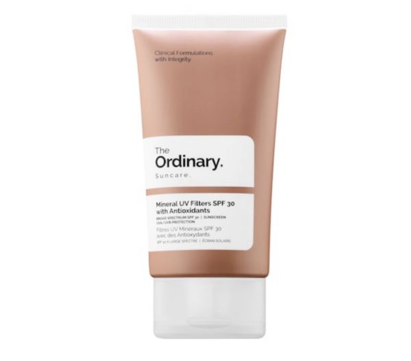 Mineral UV Filters SPF 30 with Antioxidants The Ordinary