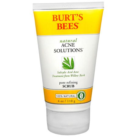 Burt's Bees Natural Acne Solutions Pore Refining Scrub,