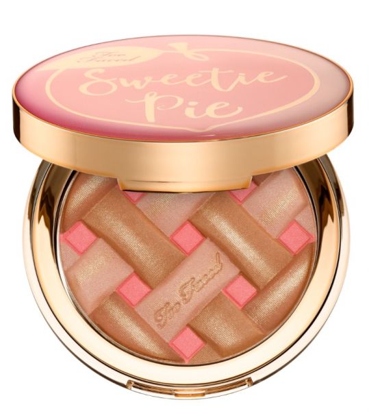 -TOO FACED Sweetie Pie Radiant Matte Bronzer – Peaches and Cream Collection too faced
