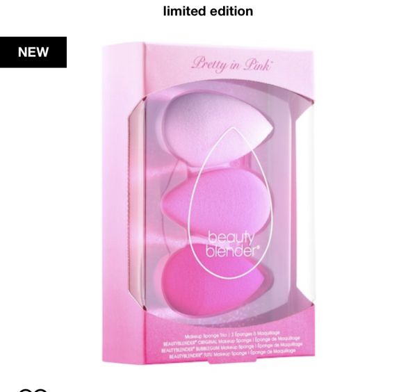 Beautyblender pretty in pink sponge set