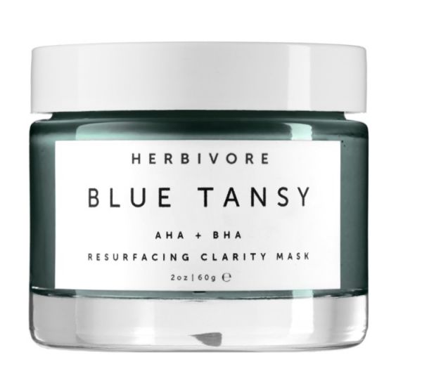Blue Tansy AHA + BHA Resurfacing Clarity Mask herbivore